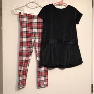 Carters Christmas Outfit Size 6